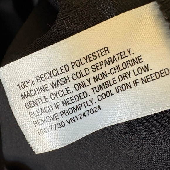 Black Satin Midi Skirt - Picture 4 of 4